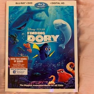 Finding Dory and Finding Nemo Blu-ray + DVD